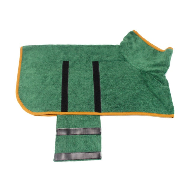 Soft Pet Bathrobe Towel RustyCat Retail
